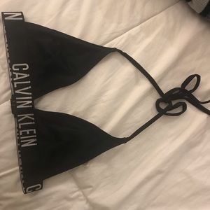 calvin klein bikini top